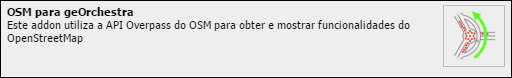 OSM para GeOrchestra
