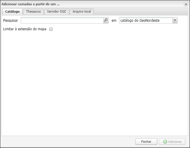 Adicionar camadas a partir de um...